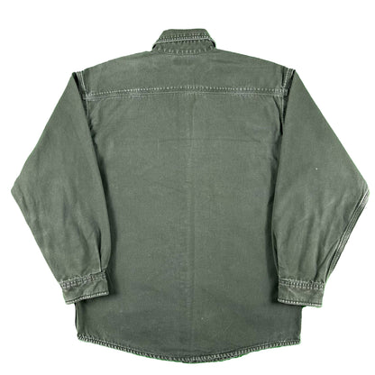Carhartt Flannel Lined Canvas Shirt Jacket- M