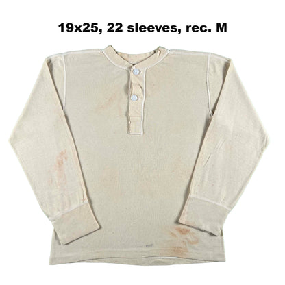 Vintage Military Henley Thermal Shirts- SELECT SHIRT