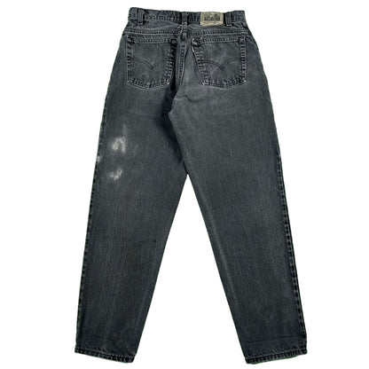 90s Sun Faded Black Levi's Silvertab 'Loose' Denim- 28x28.5