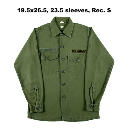 60s/70s US Army OG-107 Utility Shirts- SELECT SHIRT