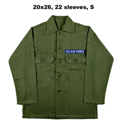 60s/70s US Army OG-107 Utility Shirts- SELECT SHIRT