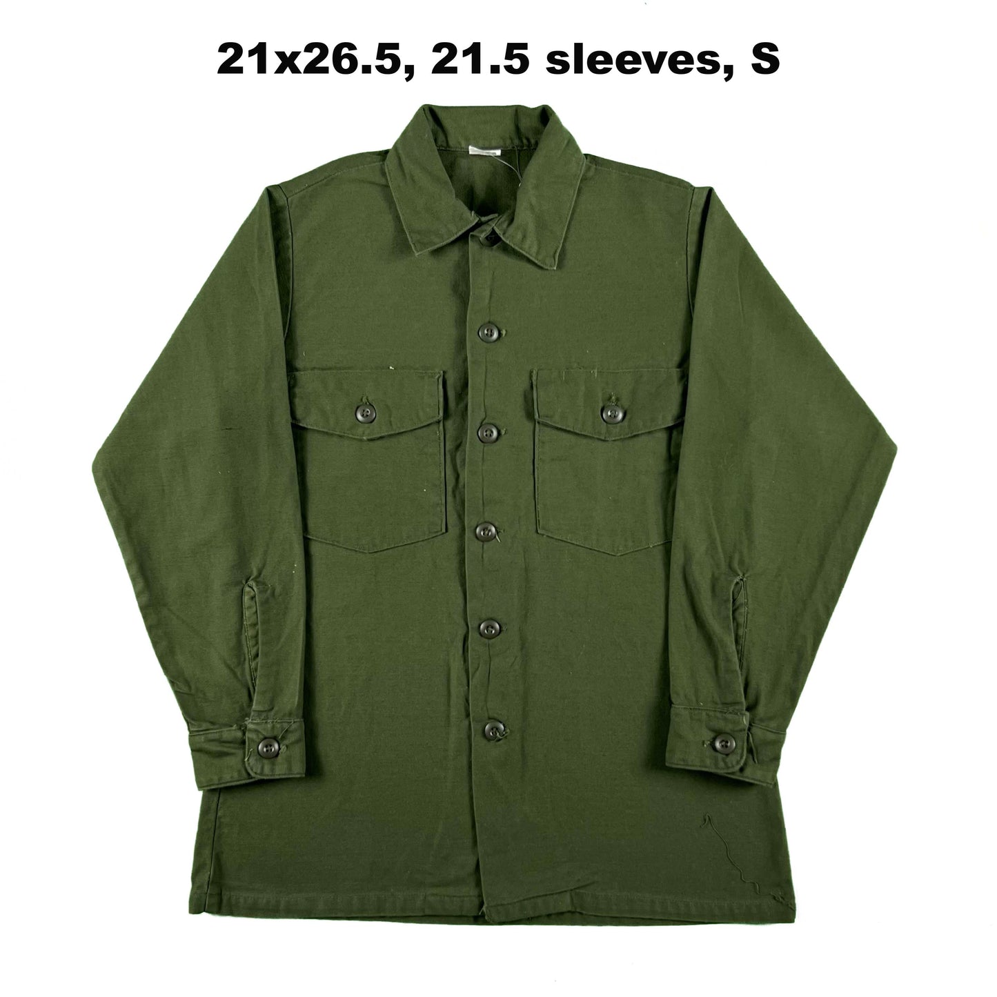 60s/70s US Army OG-107 Utility Shirts- SELECT SHIRT