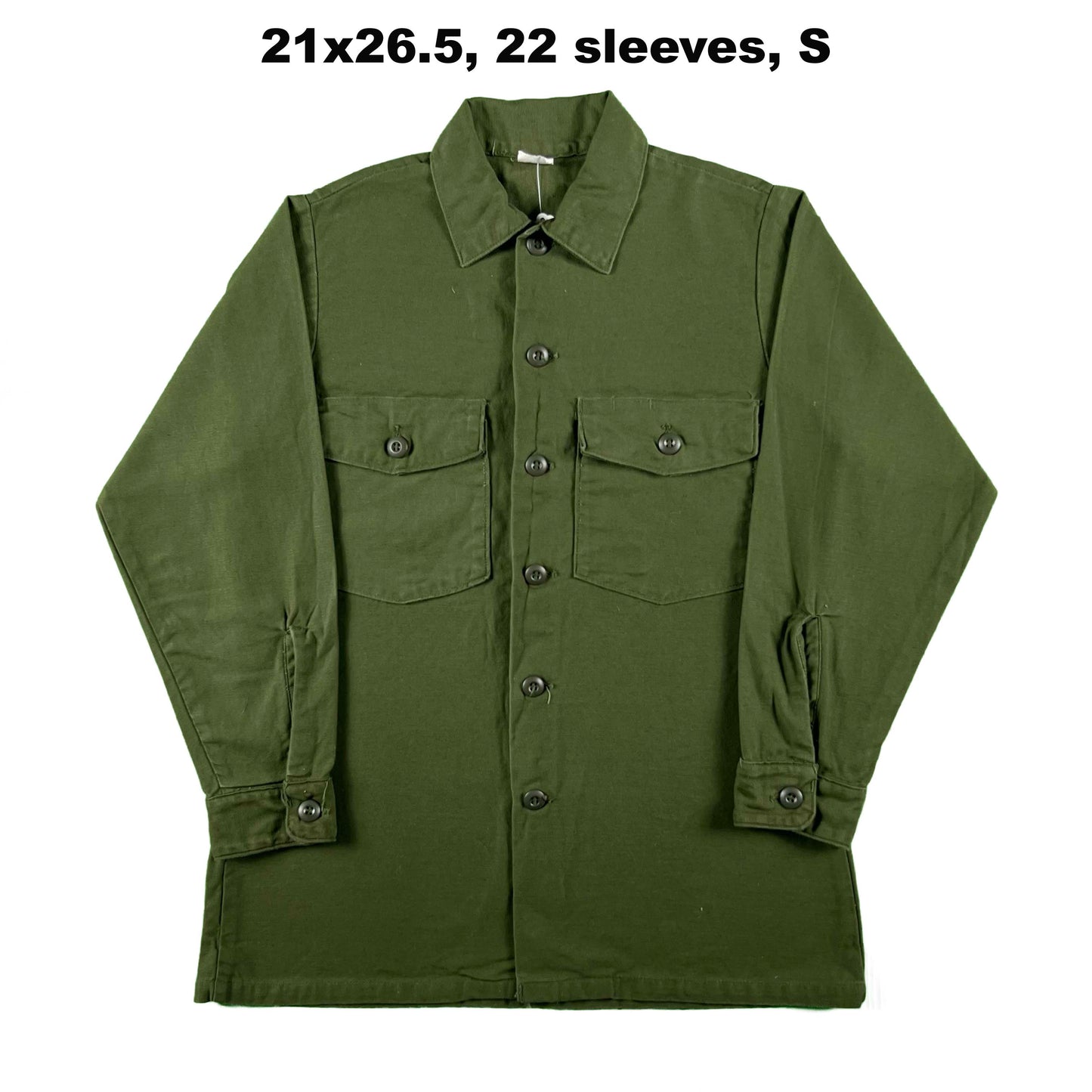 60s/70s US Army OG-107 Utility Shirts- SELECT SHIRT