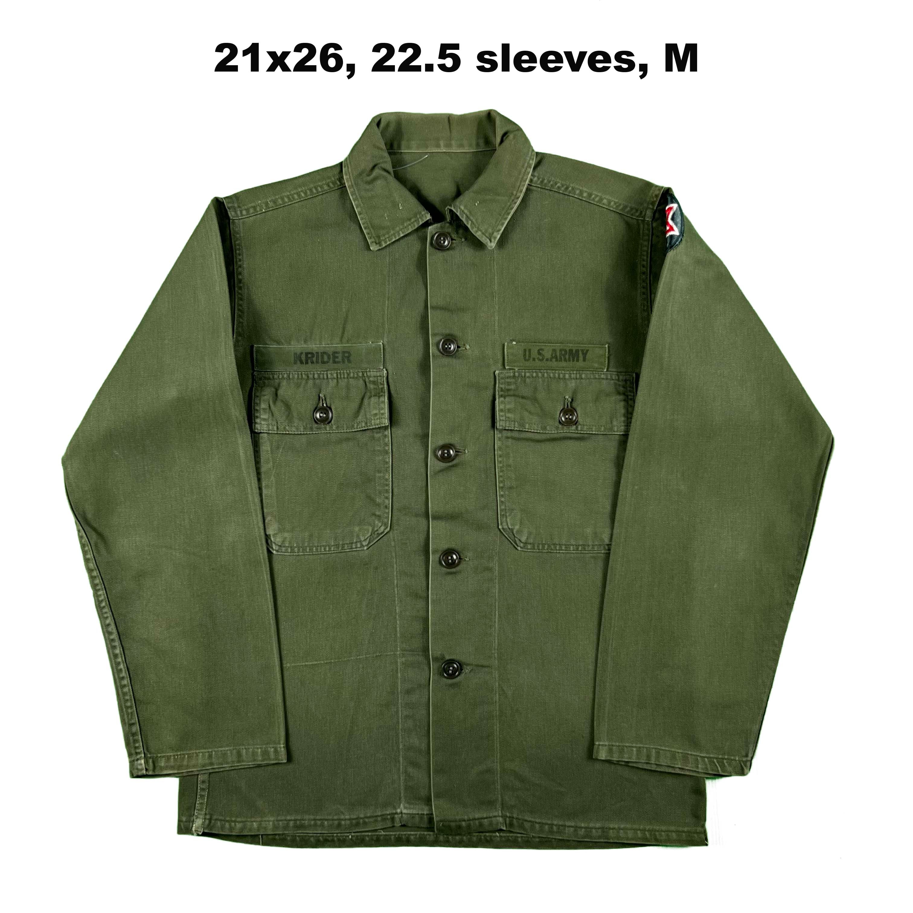 【希少サイズ】70s US.Army OG107Shirt 3rd 16½X34 IMG_0593_a29af3aa-4073-4c96-