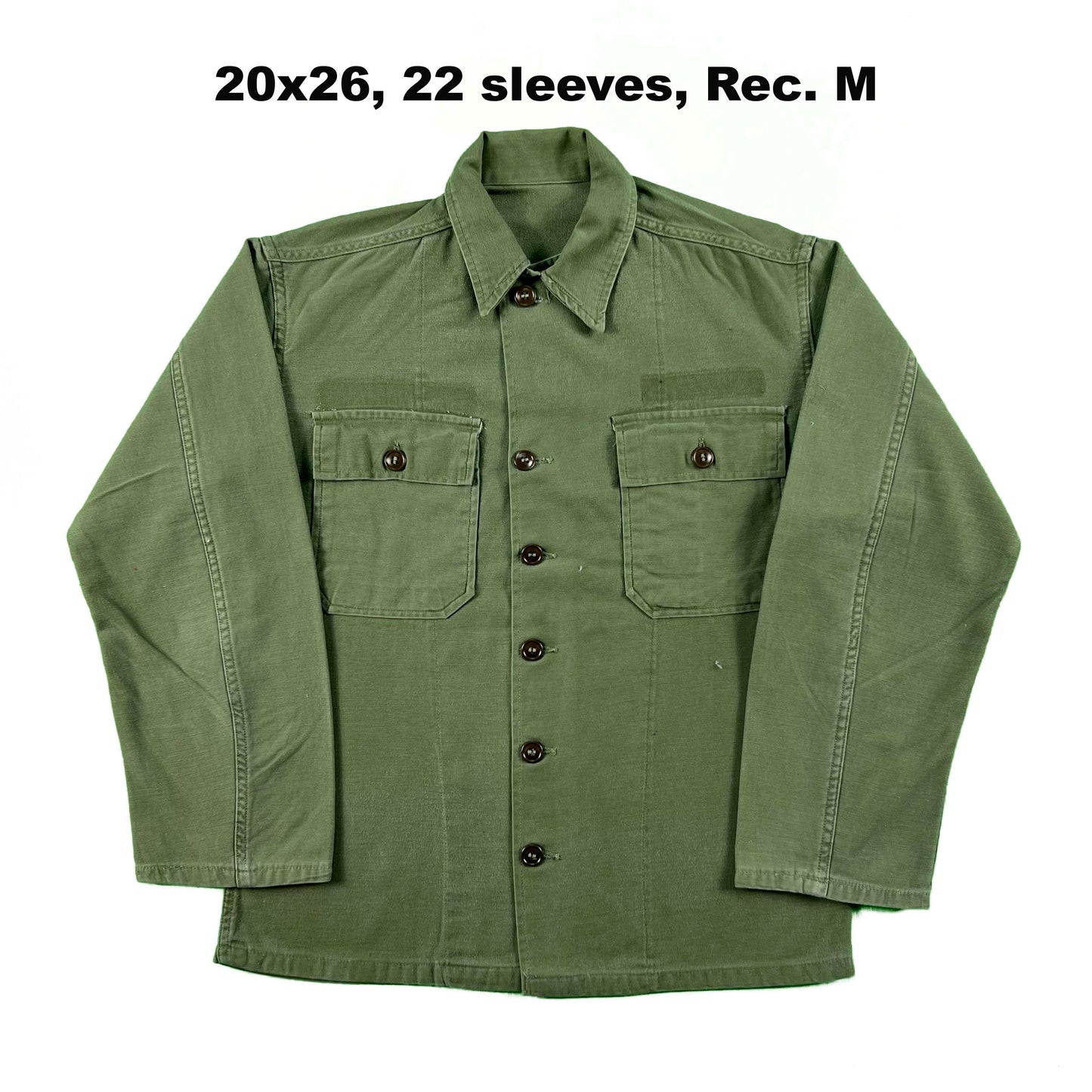 60s/70s US Army OG-107 Utility Shirts- SELECT SHIRT