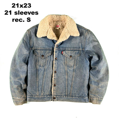 70s/80s Levi's Sherpa Lined Denim Trucker Jacket- SELECT JACKET