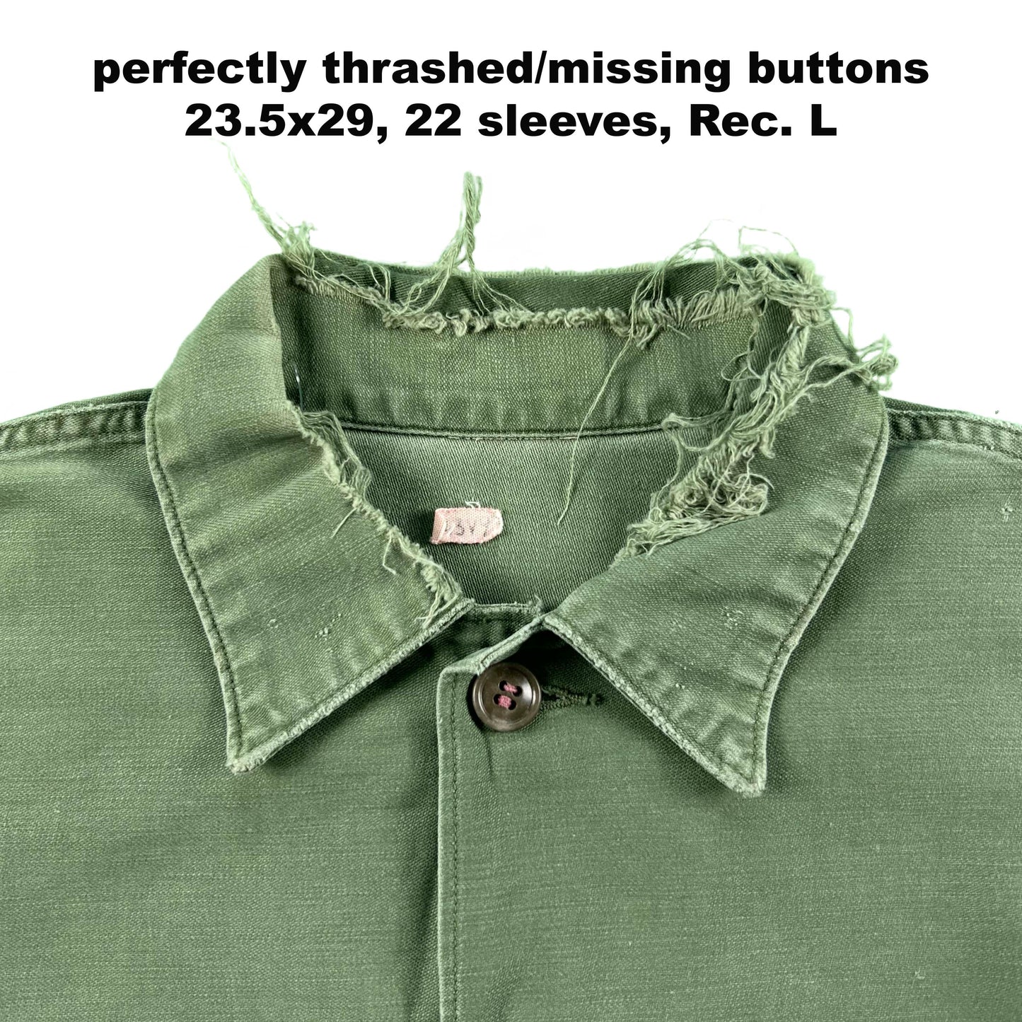 60s/70s US Army OG-107 Utility Shirts- SELECT SHIRT