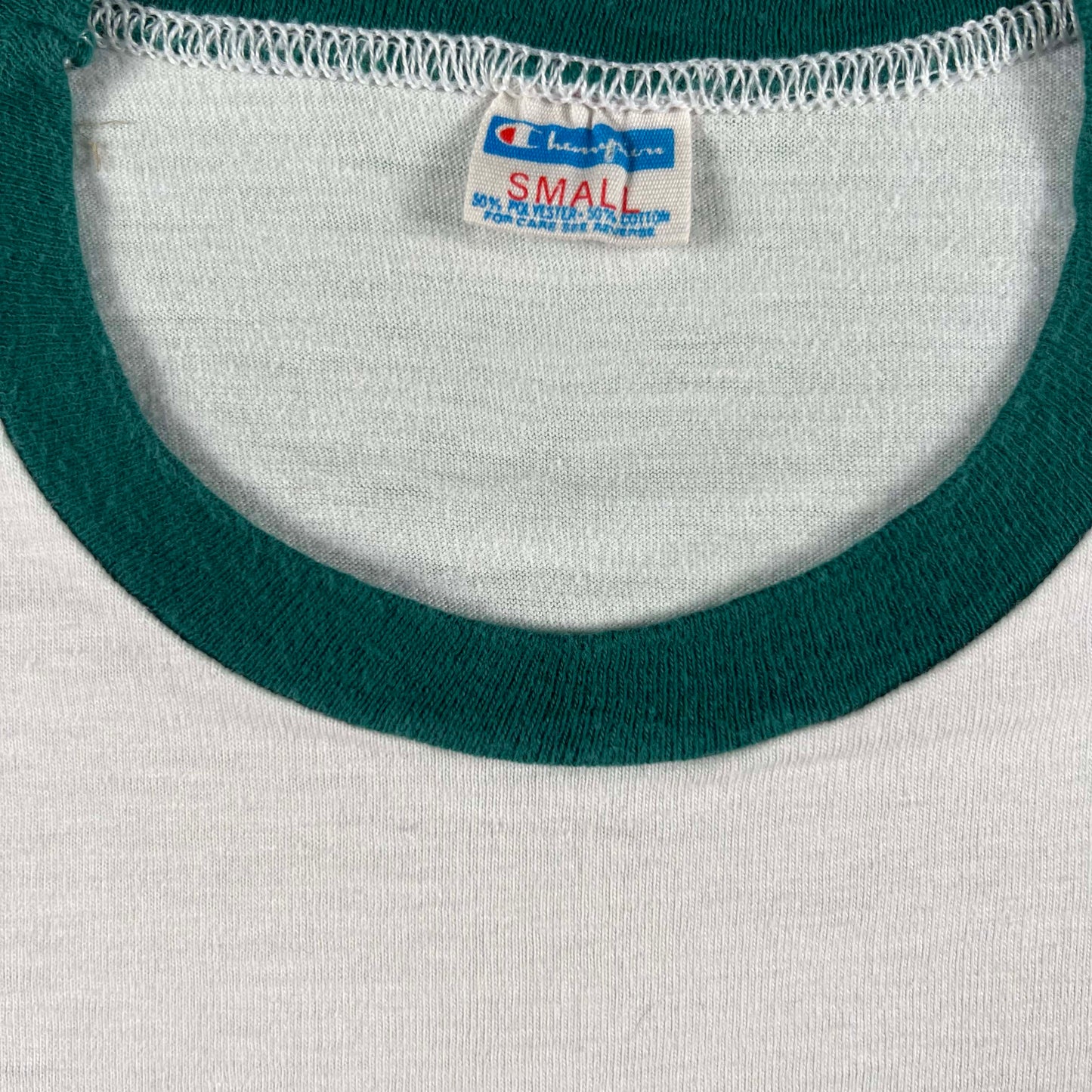 70s Champion William & Mary Snoopy Ringer Tee- XS