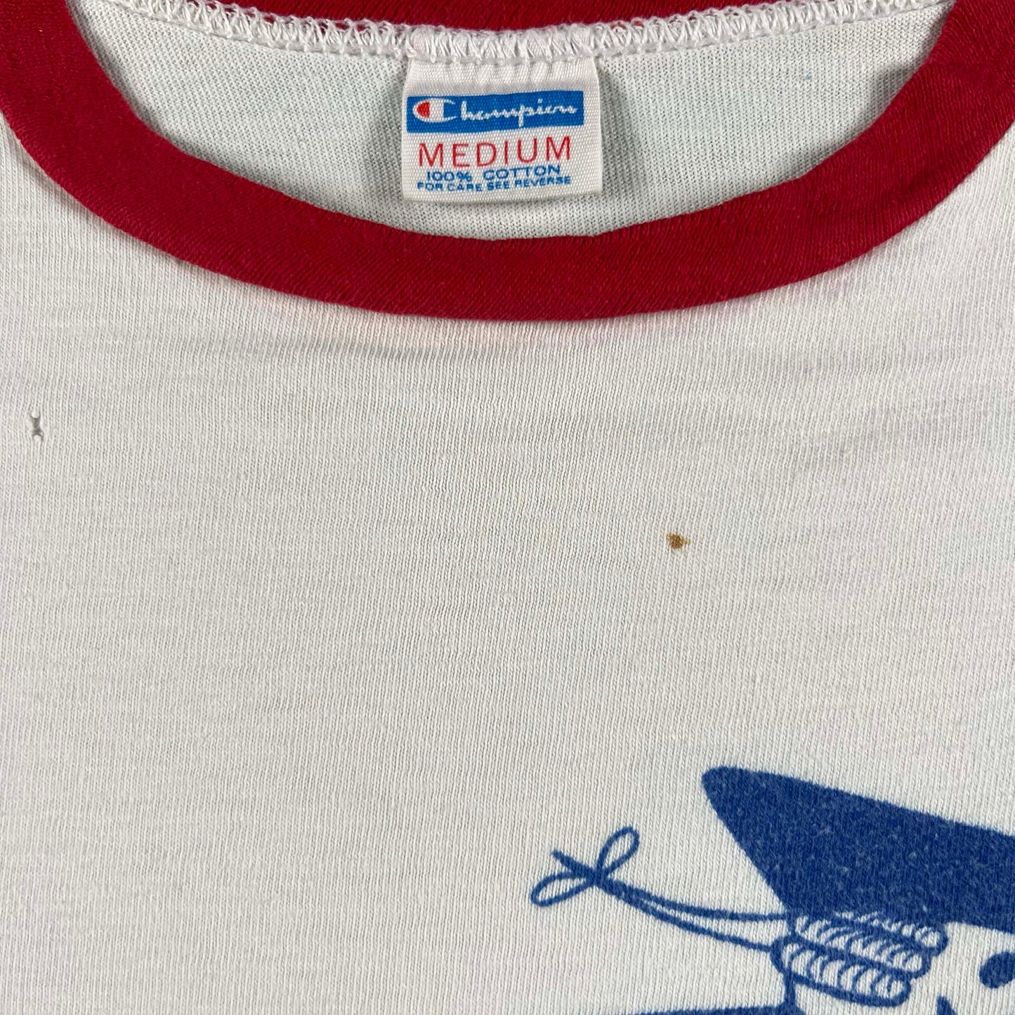 70s Champion A.C.L.U Ringer Tee- S