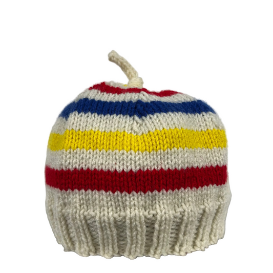 70s/80s Striped Beanie