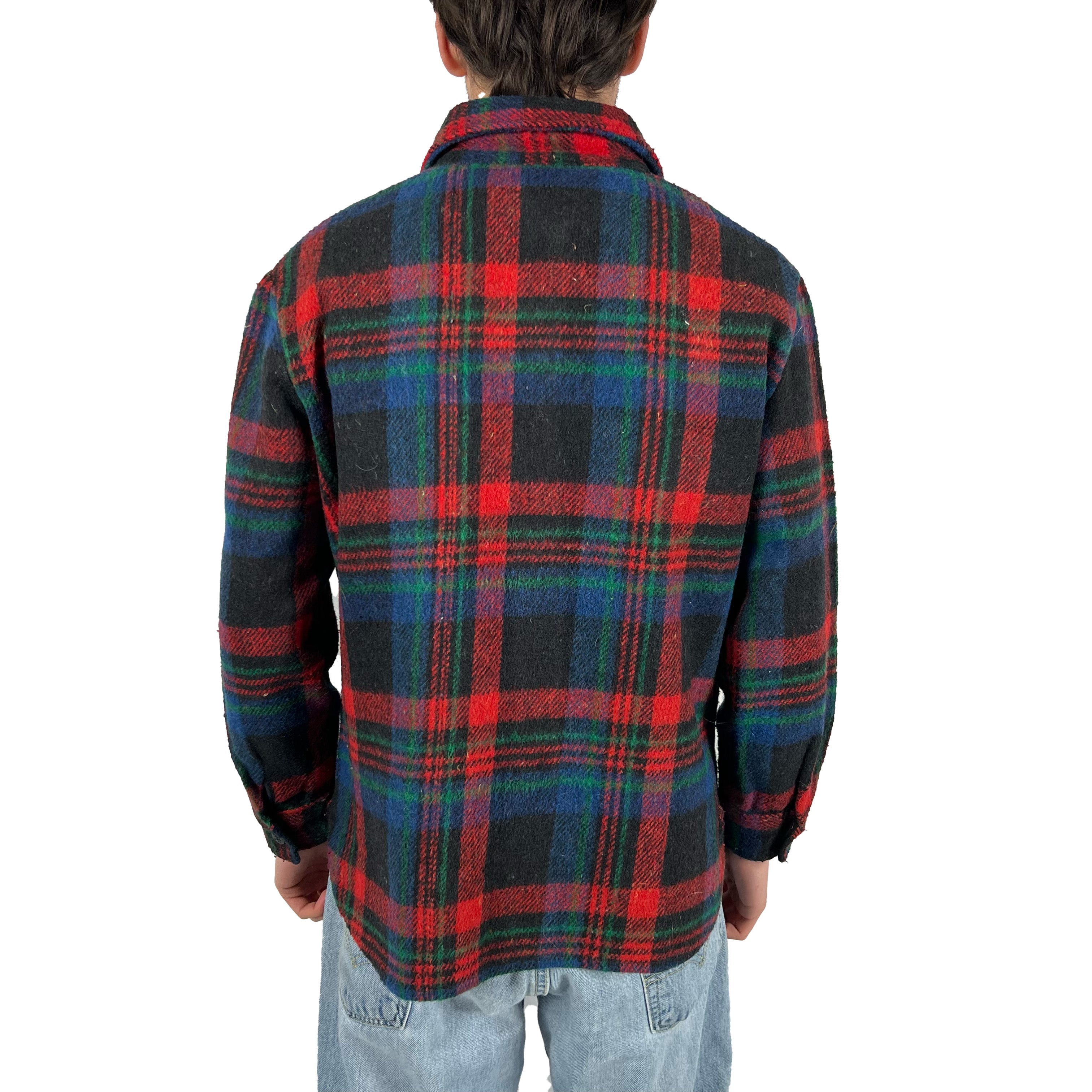 70s CPO Flannel Jacket S