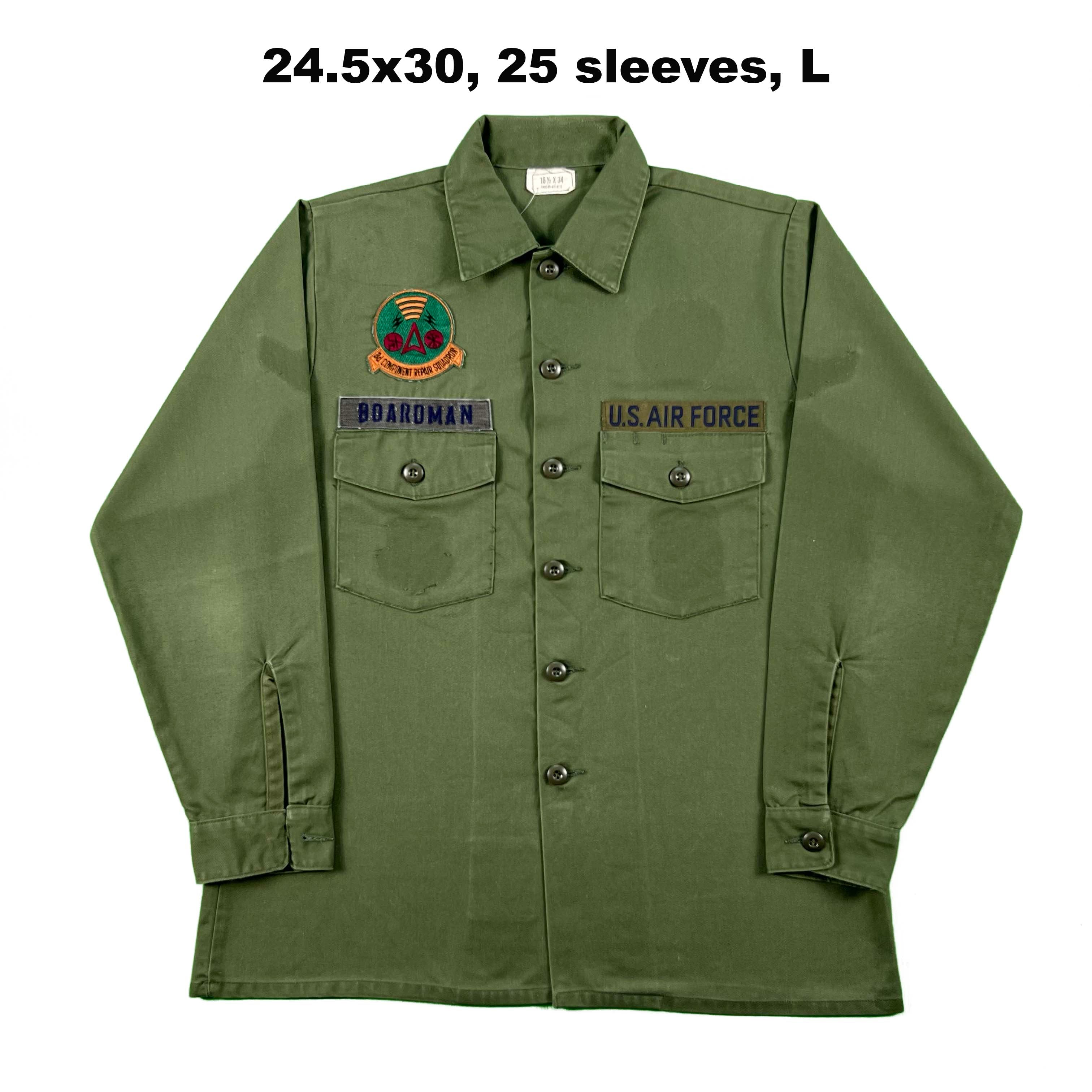 80s US Army OG-507 Utility Shirts- SELECT SHIRT – Plum Garments