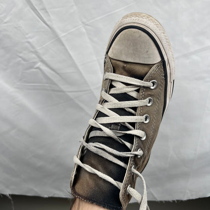 Sun Faded Black High Top Converse- M's 5.5, W's 7
