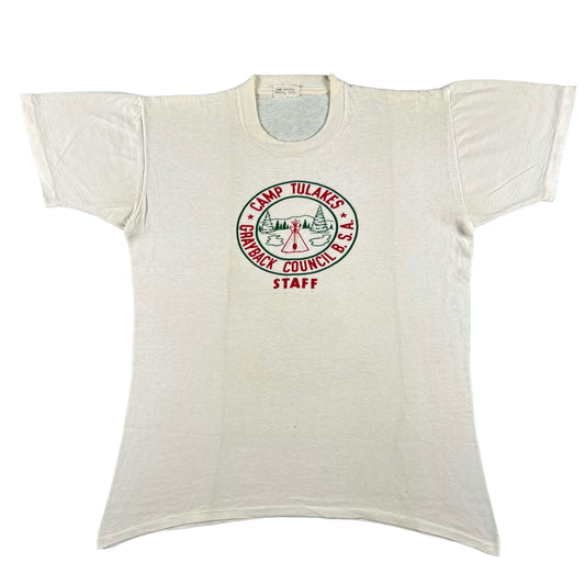 50s Camp Tulakes Boy Scouts Tee- M