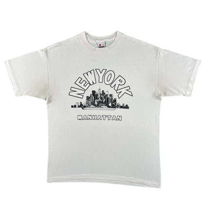80s Manhattan New York Tee- L