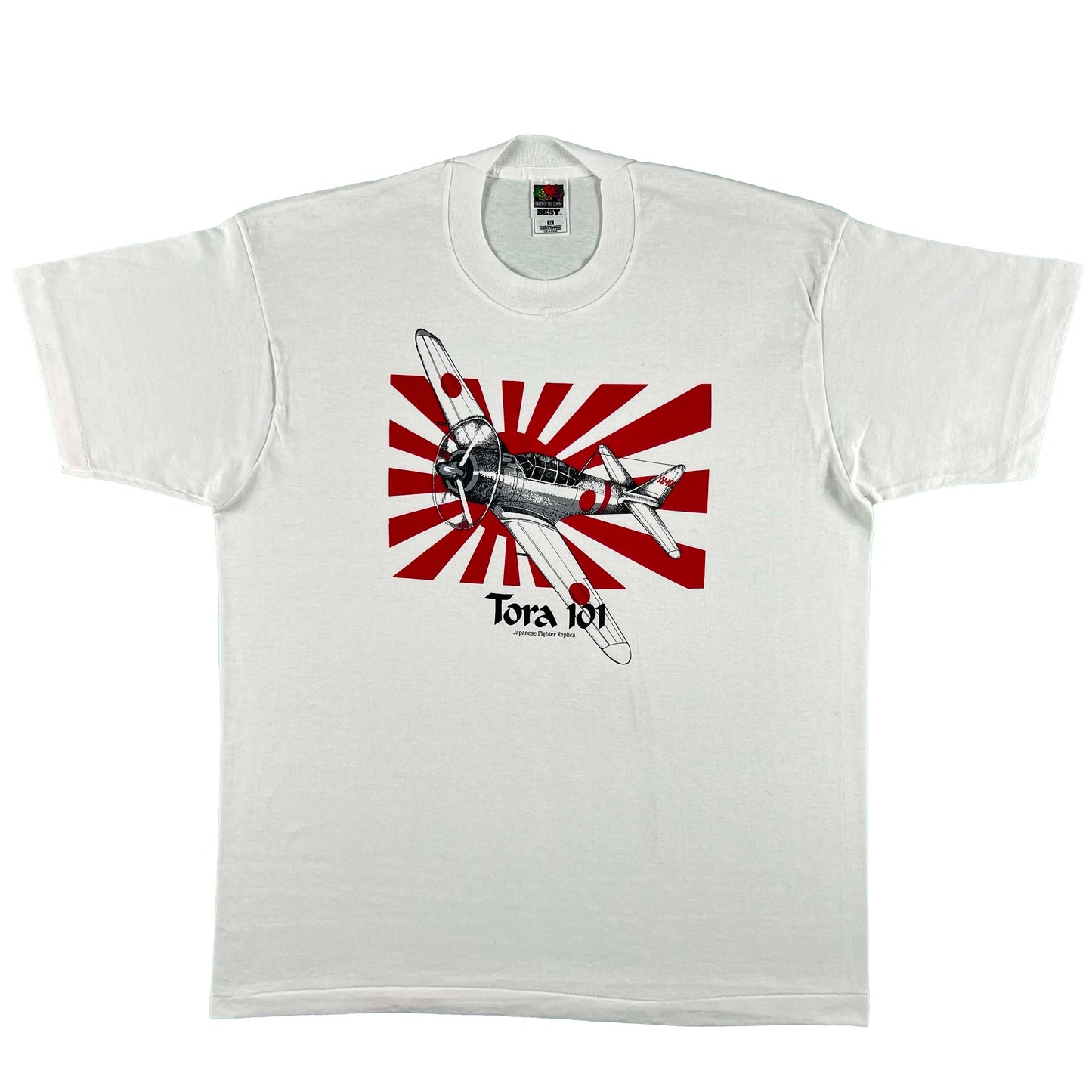 90s Japanese Kamikaze Plane Tee- XL