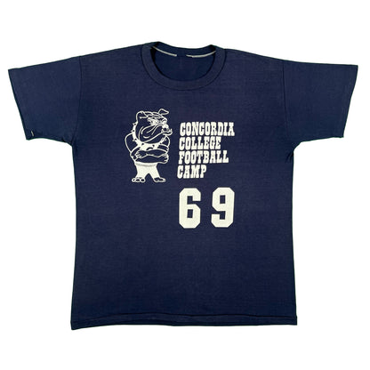 80s Concordia College 69 Tee- L