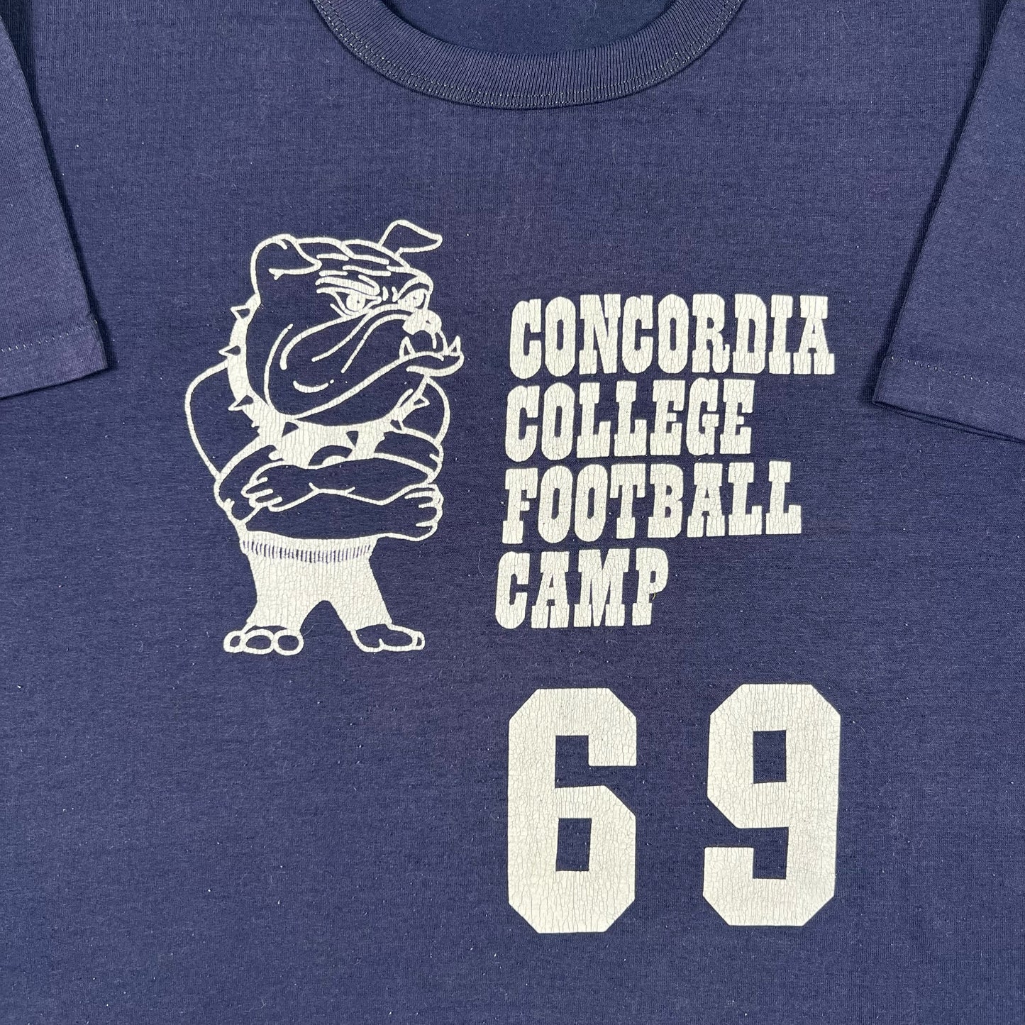 80s Concordia College 69 Tee- L