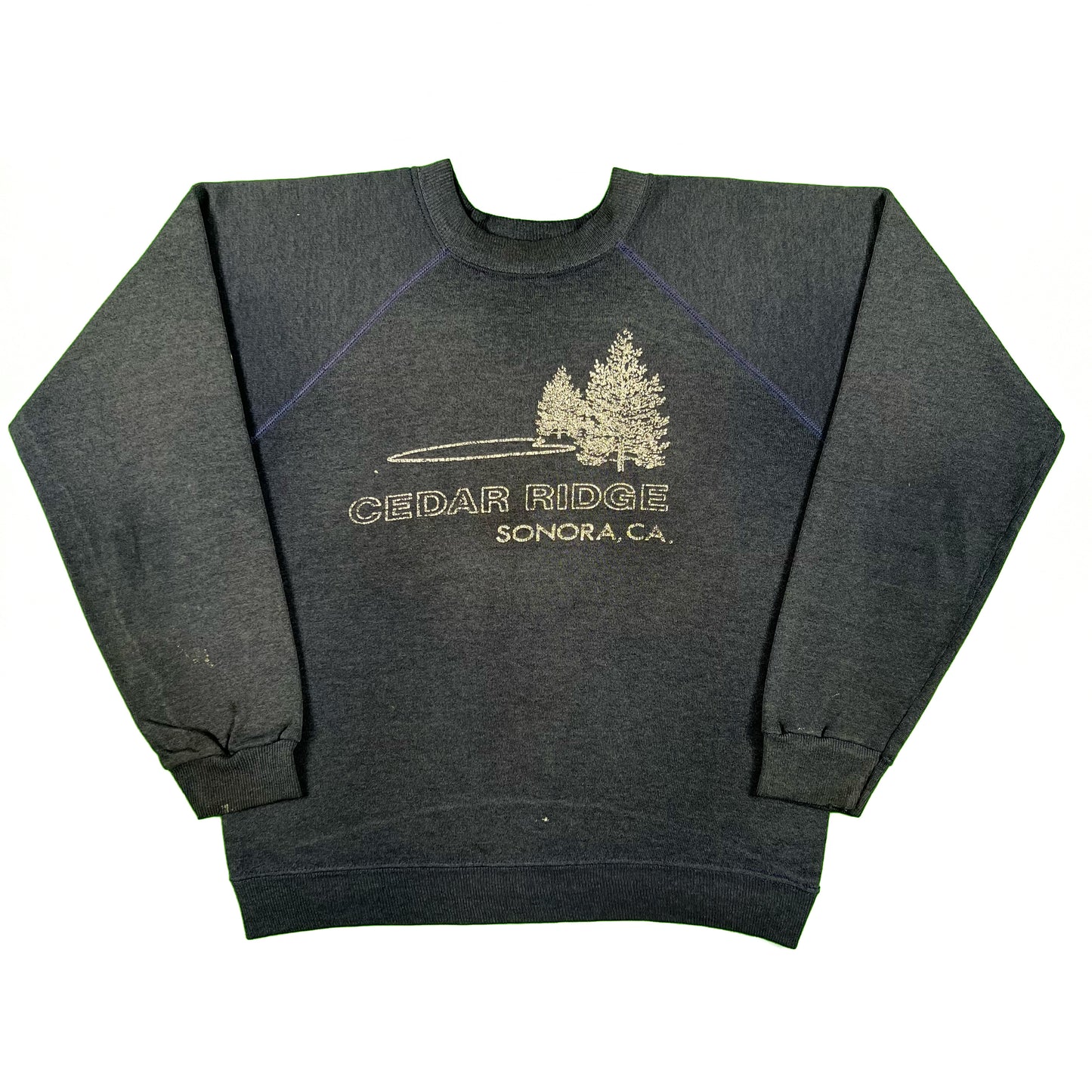 80s Sun Faded Navy Sonora CA Sweatshirt-