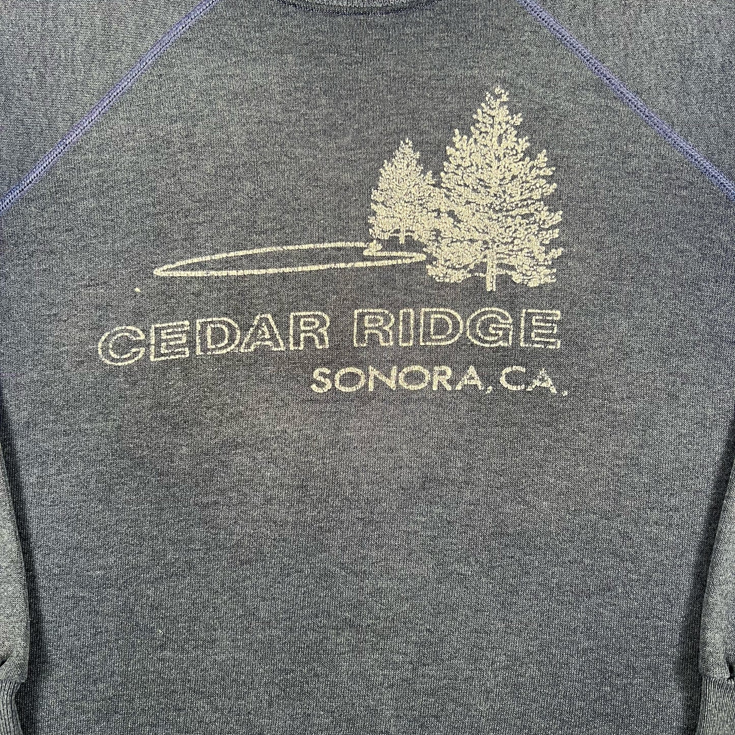 80s Sun Faded Navy Sonora CA Sweatshirt-