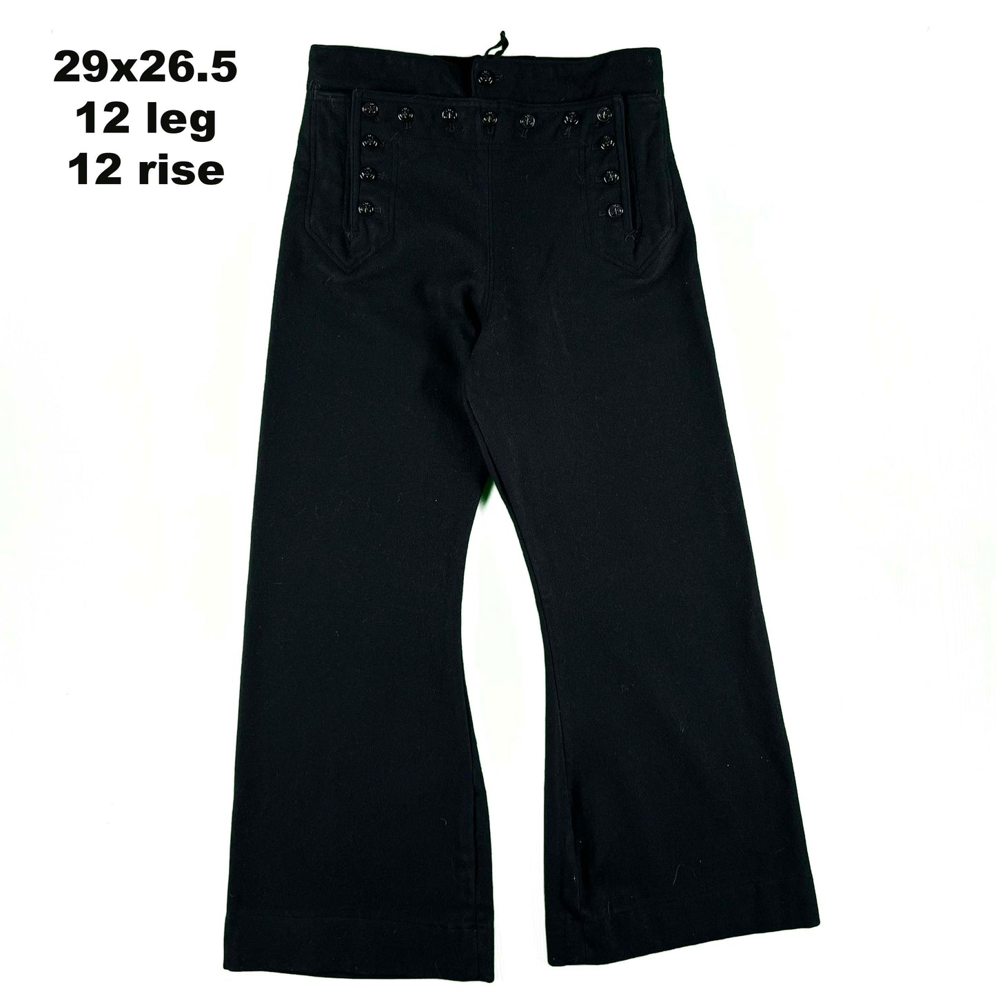 50s/60s USN Wool Bell Bottom Sailor Pants- SELECT PAIR