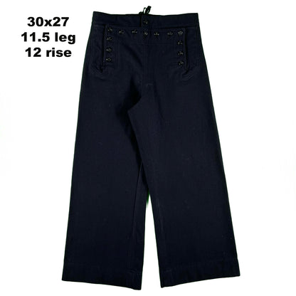 50s/60s USN Wool Bell Bottom Sailor Pants- SELECT PAIR