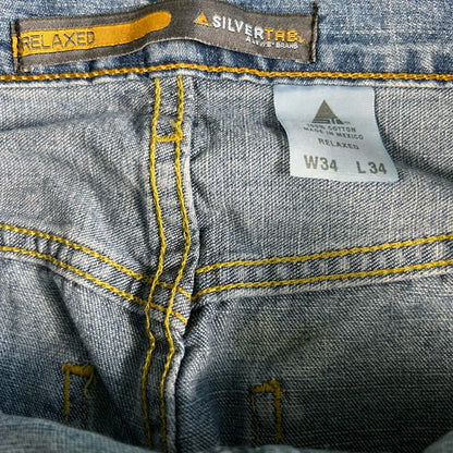 00s Levi's Relaxed Silvertab Denim- 35x33