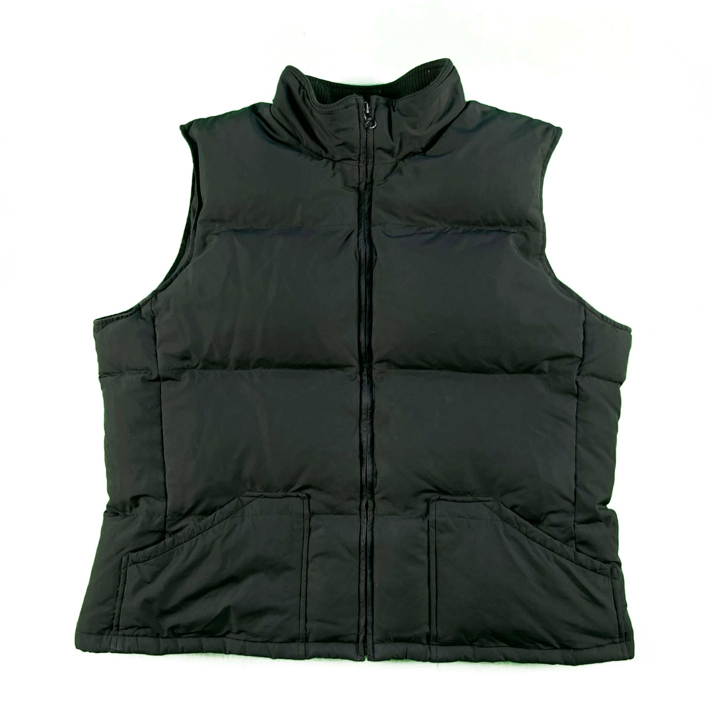 2004 Old Navy Black Down Puffer Vest- XL