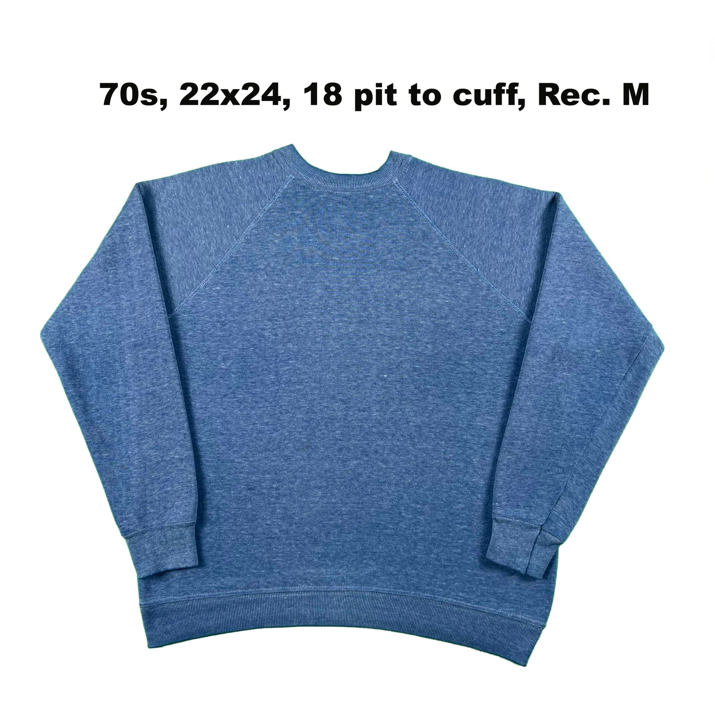 Vintage Blank Blue Sweatshirts- SELECT SWEAT