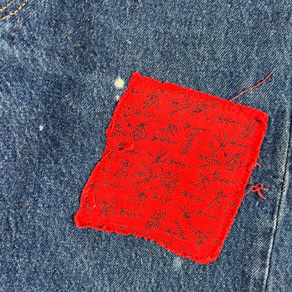 80s Scarecrow Levi's 501 Denim- 28x20