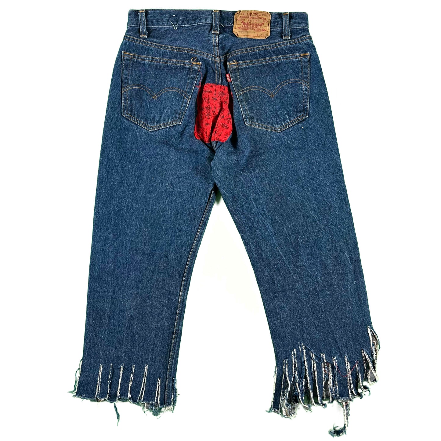 80s Scarecrow Levi's 501 Denim- 28x20