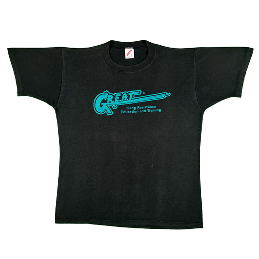 90s Faded Gang Resistance Tee- L