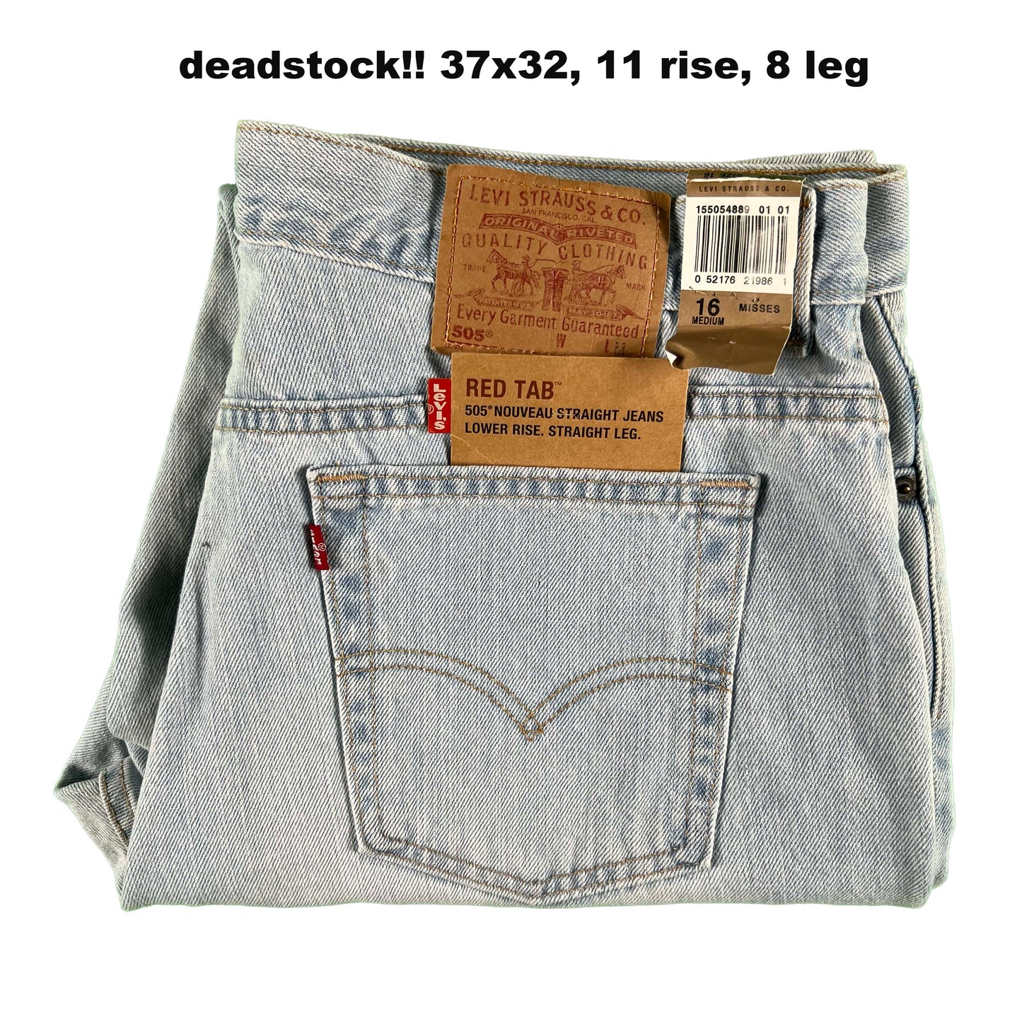 80s/90s Levi's 505s Straight Fit Denim- SELECT PAIR