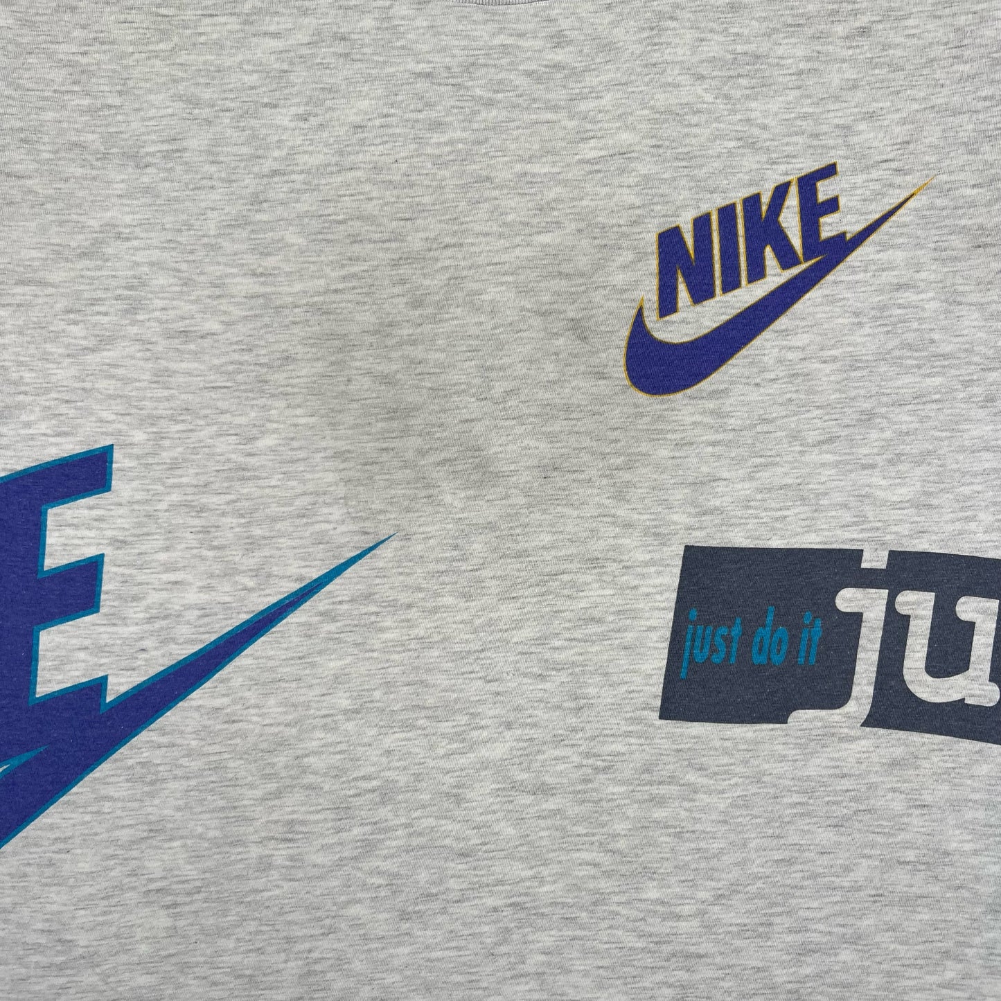 90s Nike Multi Logo Tee- XL