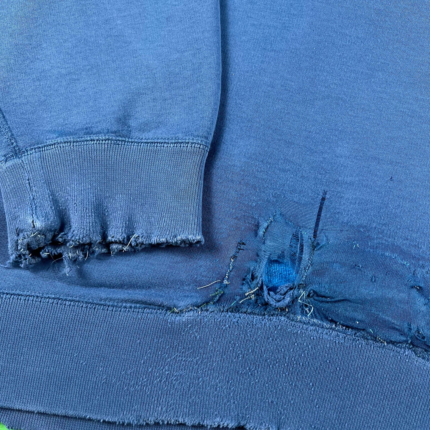 Well Worn, Faded, & Repaired Air Jordan Hoodie- L