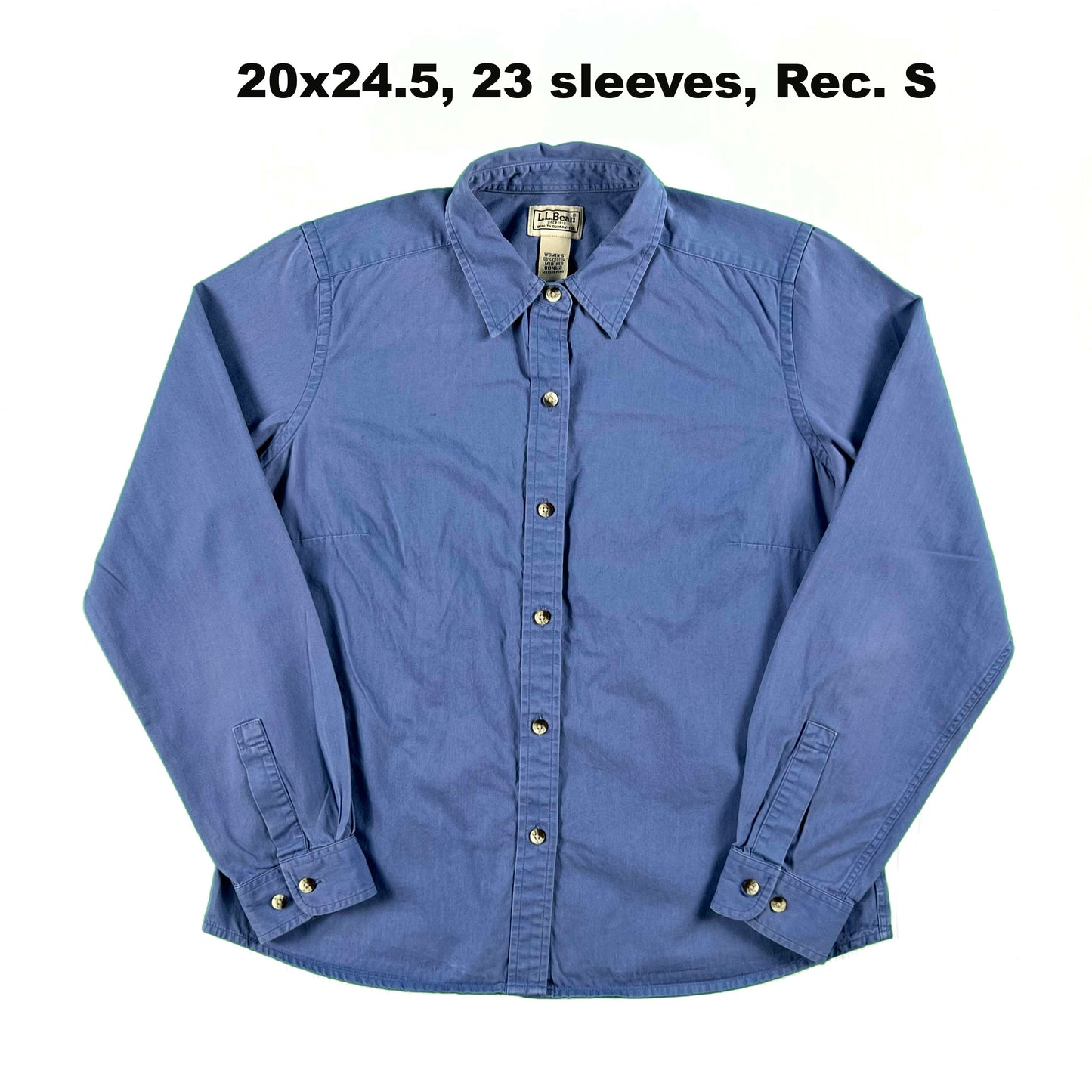 Vintage L.L. Bean 100% Cotton Button Up Shirts- SELECT SHIRT