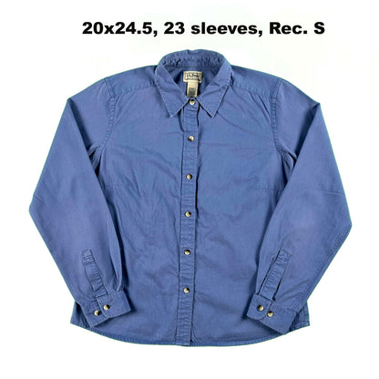 Vintage L.L. Bean 100% Cotton Button Up Shirts- SELECT SHIRT
