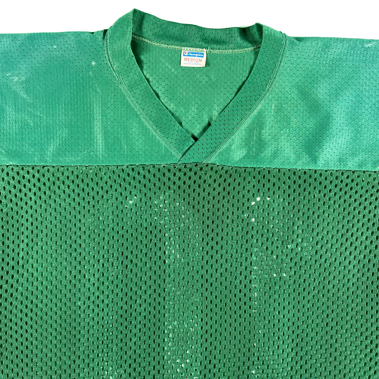 70s Champion Blue Bar Mesh Football Jersey- M