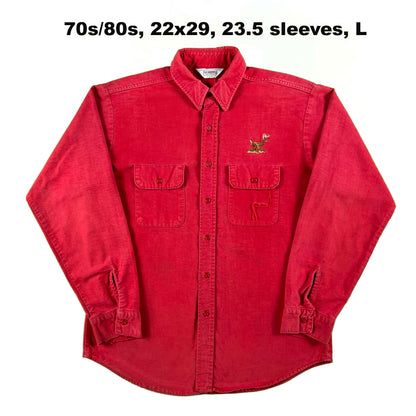 Vintage 100% Cotton Chamois Shirts- SELECT SHIRT