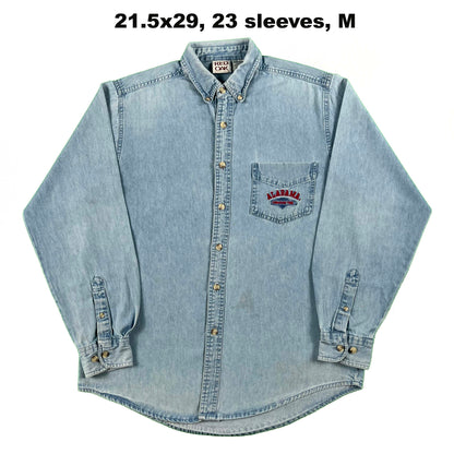 Vintage Denim Button Up Shirts- SELECT SHIRT