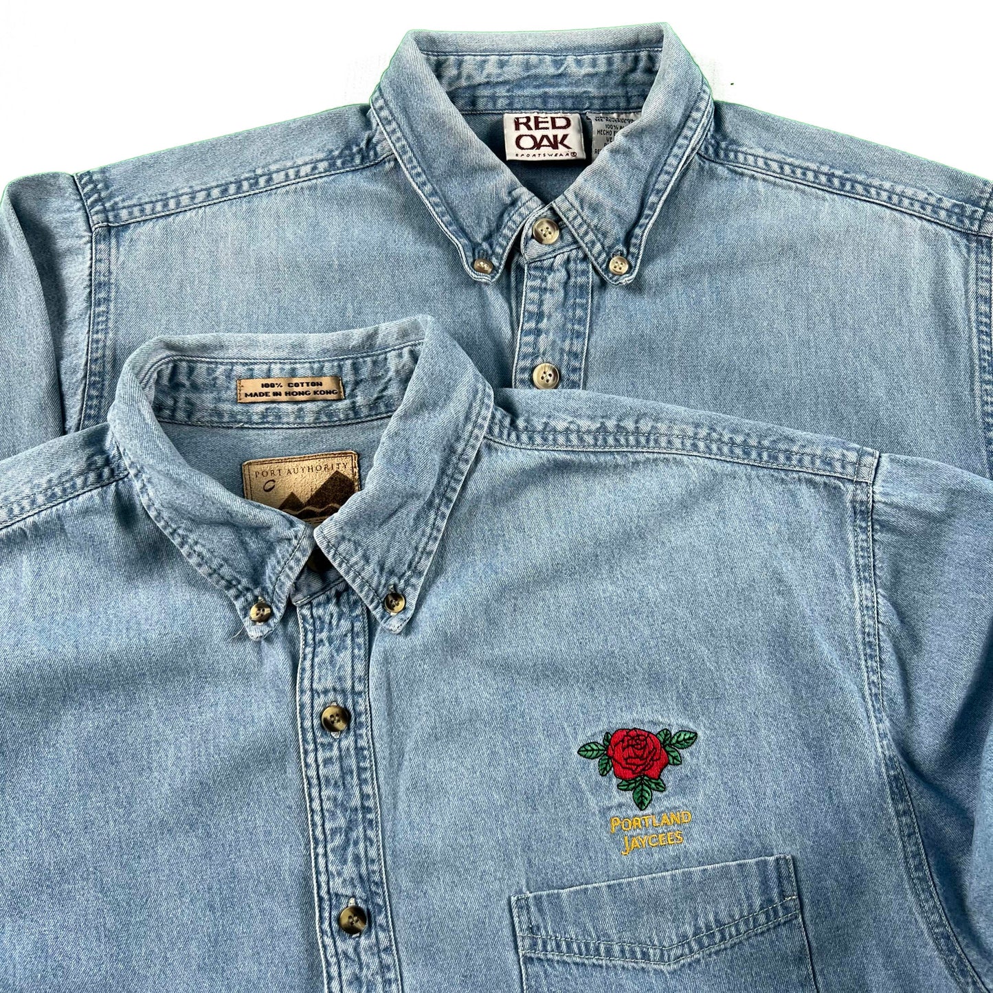 Vintage Denim Button Up Shirts- SELECT SHIRT