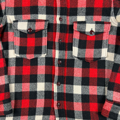 50s Cropped Woolrich Flannel- M