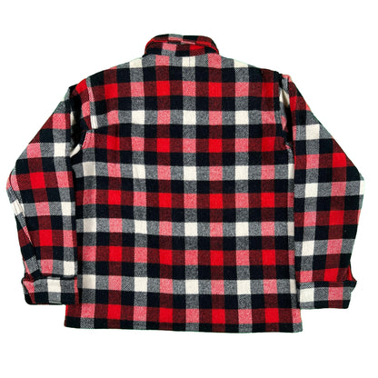 50s Cropped Woolrich Flannel- M