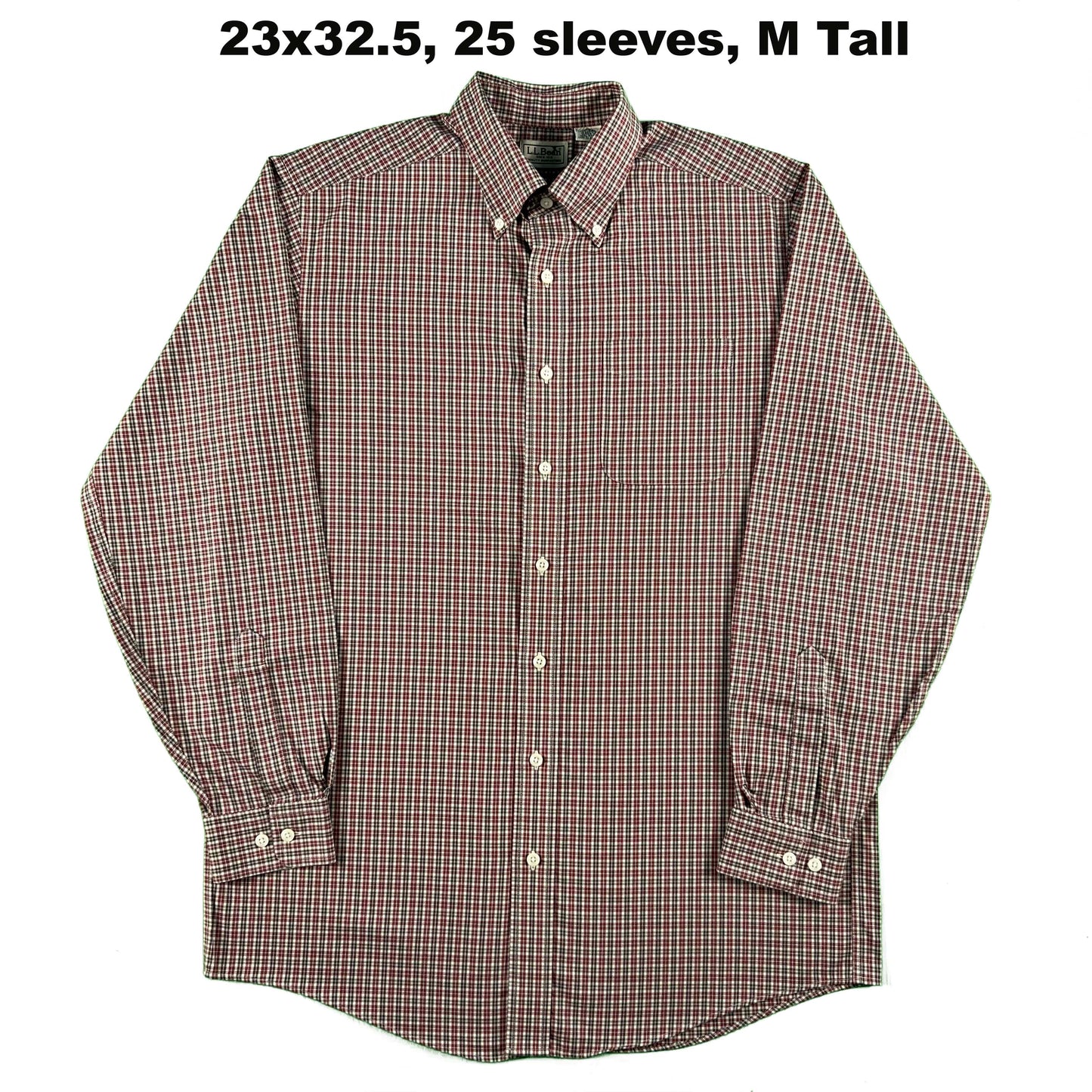 Vintage L.L. Bean 100% Cotton Button Up Shirts- SELECT SHIRT