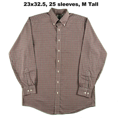 Vintage L.L. Bean 100% Cotton Button Up Shirts- SELECT SHIRT