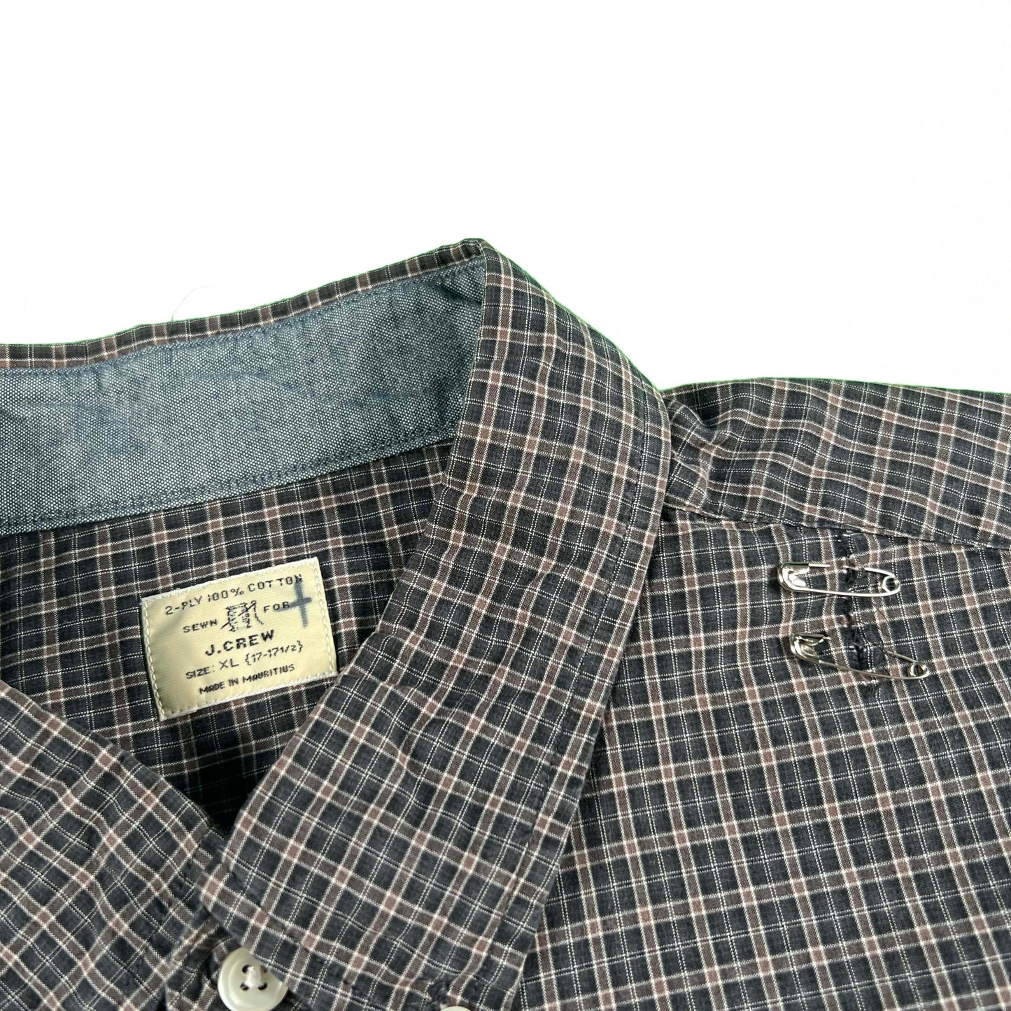 J.Crew 100% Cotton Plaid Button Up Shirts- SELECT SHIRT