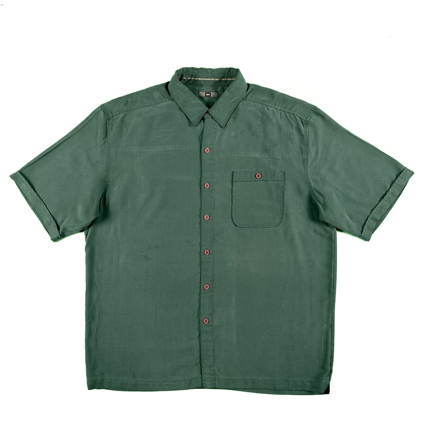 00s REI Polysonic Rayon Shirt- L