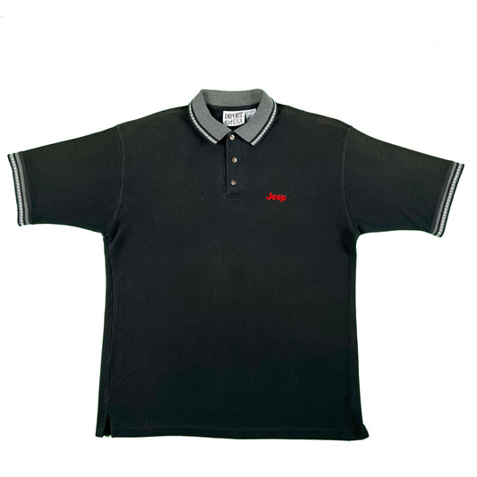 90s Jeep Polo Shirt- L