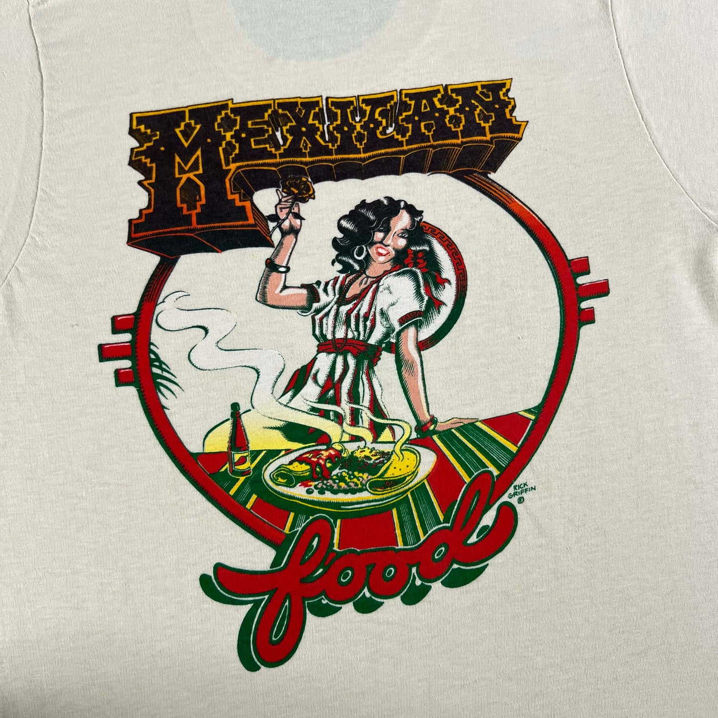 80s ICE Can't Eat This Food Tee- S