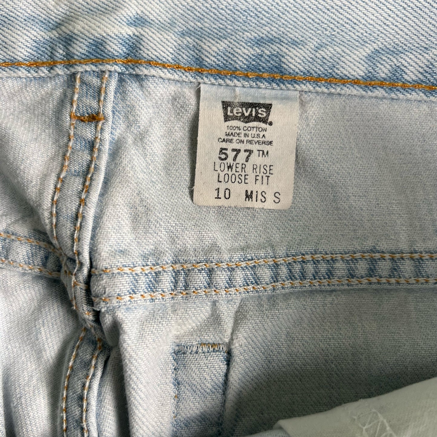 90s Baggy Levi's 577 Denim- 32x30